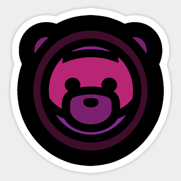 New Design - Aura Bear Baby Sticker by JayaUmar329